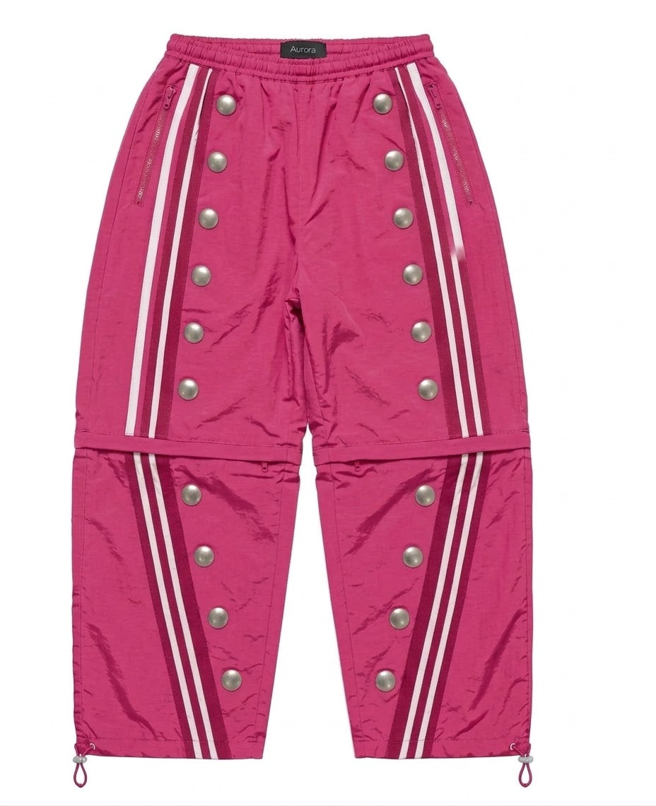 AURORA: Lost Eye Rhinestone Track Pants