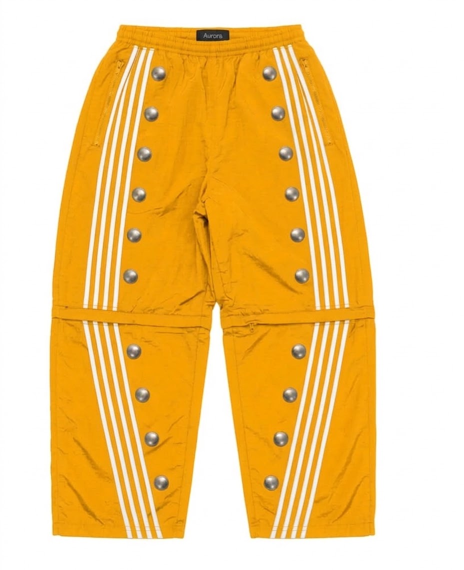 AURORA: Lost Eye Rhinestone Track Pants
