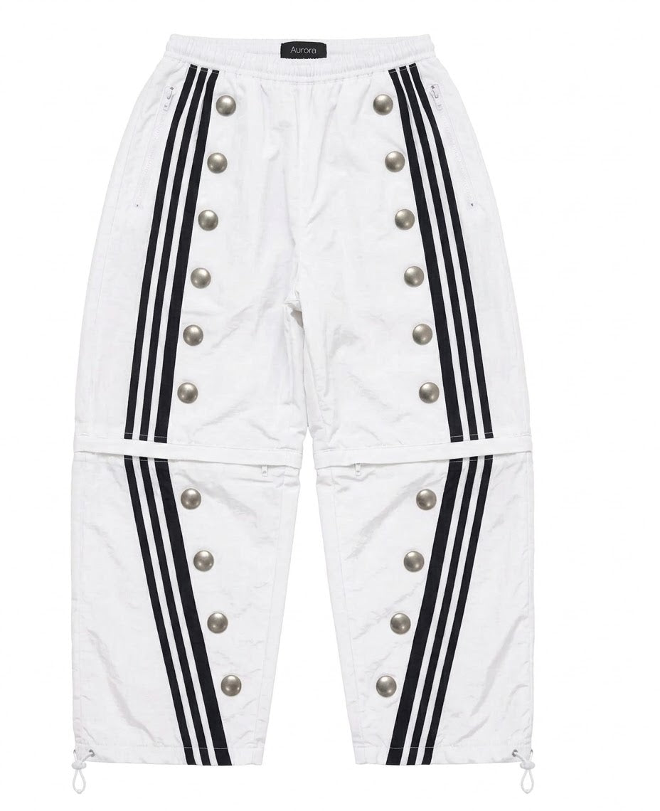 AURORA: Lost Eye Rhinestone Track Pants