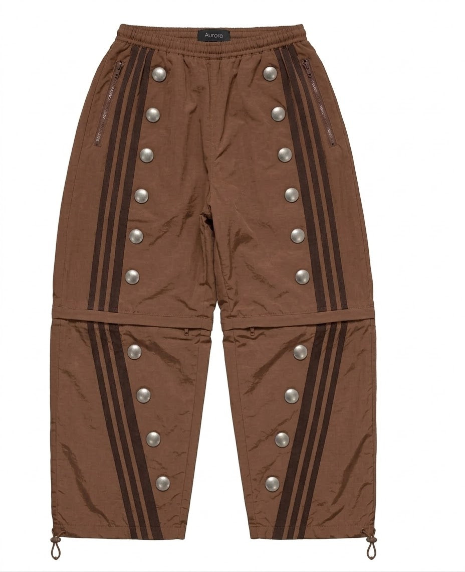 AURORA: Lost Eye Rhinestone Track Pants